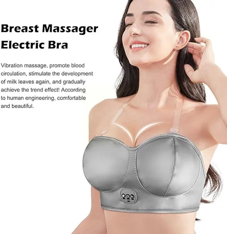 Electric breast massager