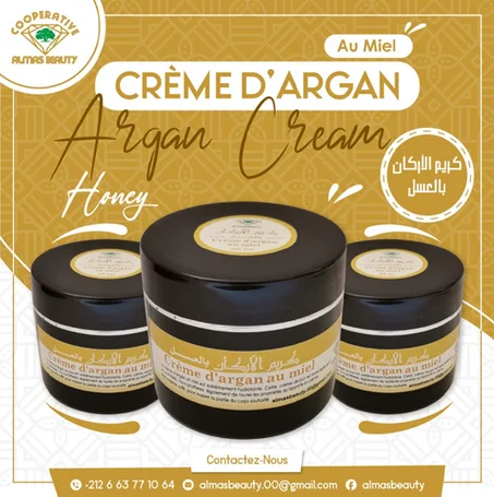 Crème D'Argan Au Miel