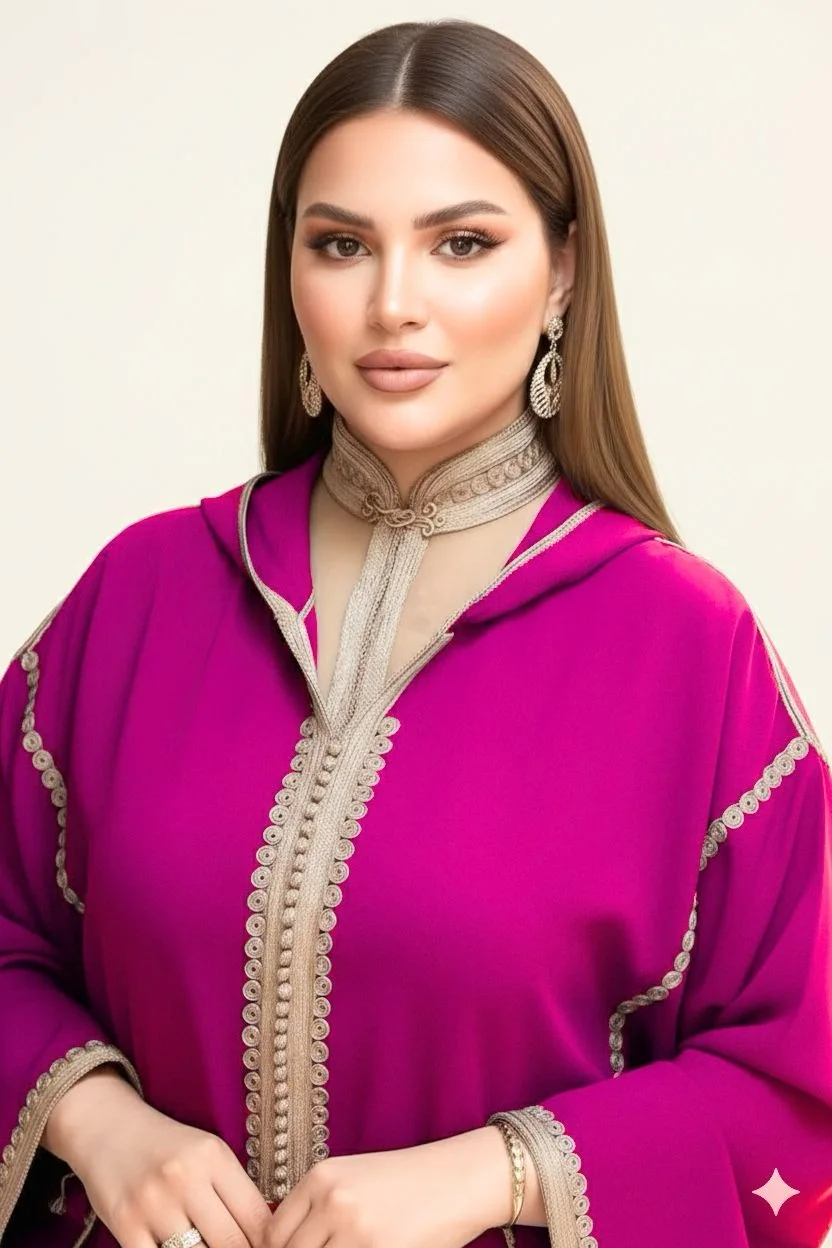 جلابة مخزانية دوبياس كريب ممتاز