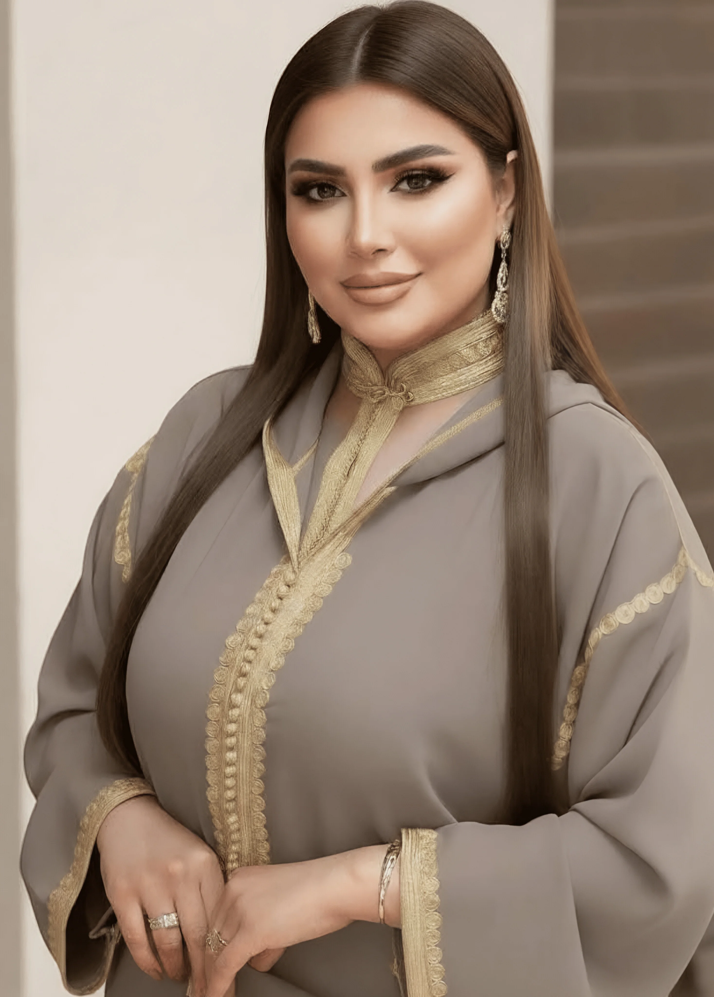 جلابة مخزانية دوبياس كريب ممتاز