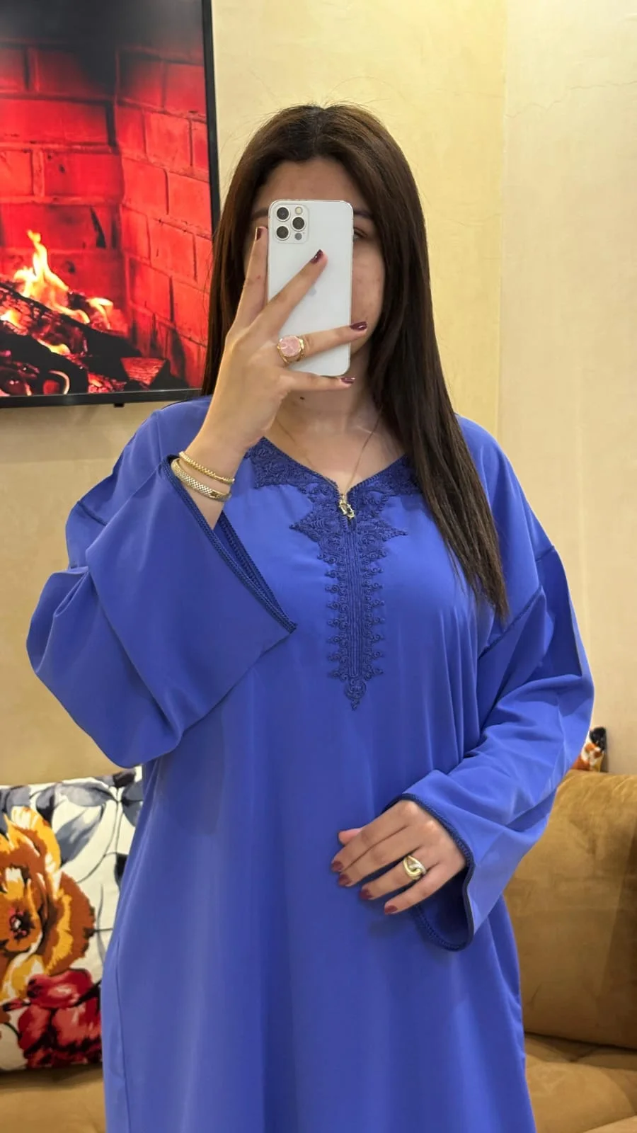 جلابة دوبياس… أناقة وراحة فـ نفس الوقت 💞