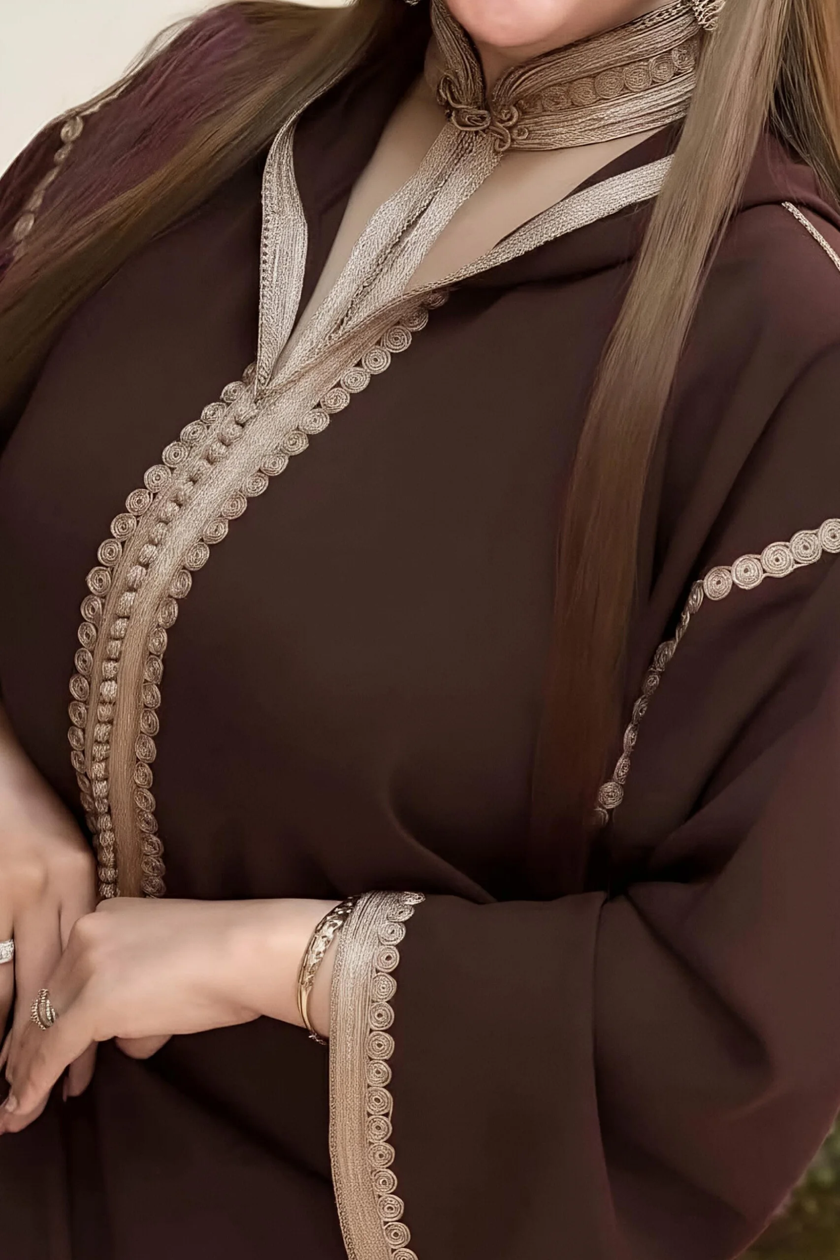 جلابة مخزانية دوبياس كريب ممتاز
