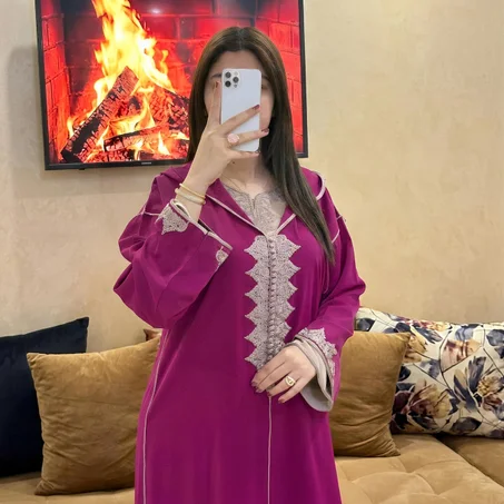 جلابة دوبياس… أناقة وراحة فـ نفس الوقت 💞