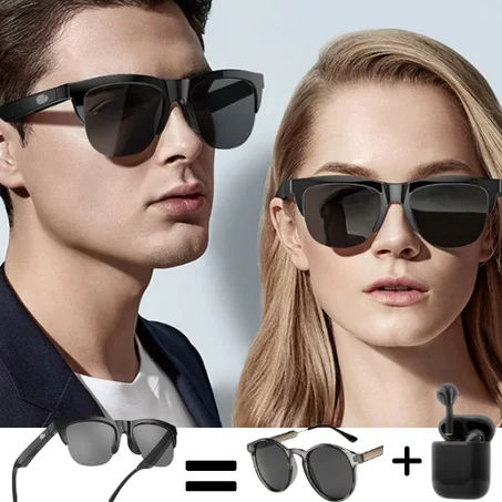 استمتع بالأداء العالي والتصميم الأنيق مع نظارات بلوتوث