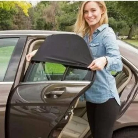 ستارة واقية من الشمس للنافذة -  مظلة للنافذة الخلفية للسيارة