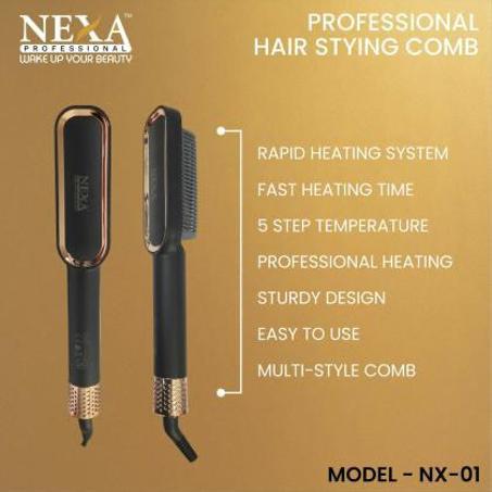 استشوار ومشط الشعر الحراري يسخن في أقل من 30 ثانية