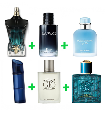 MEGA PACK 30ml : 6 Parfum 5ml