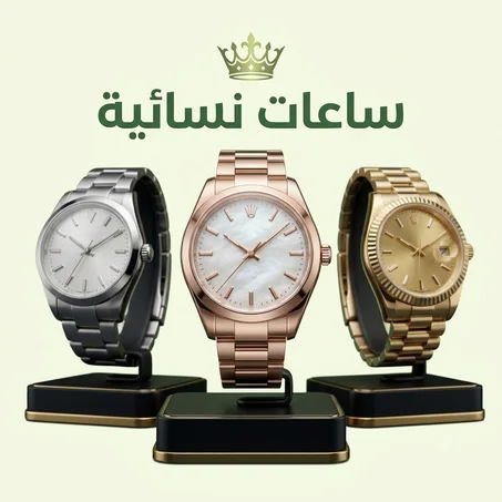 ساعات  نسائية
