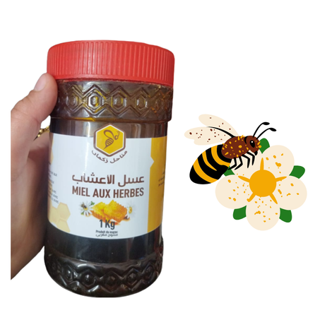 عسل الأعشاب  MIEL AUX HERBES