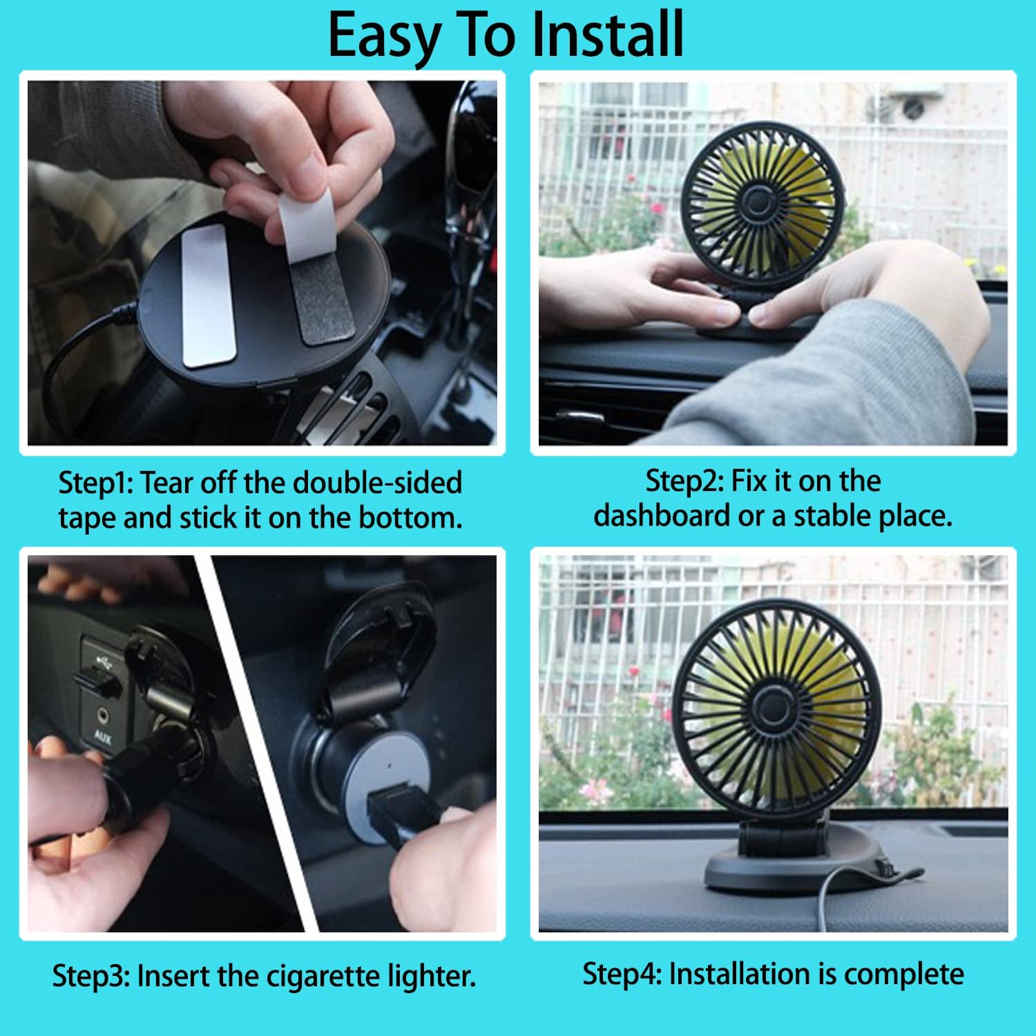 Ventilateur de voiture مروحة سيارة