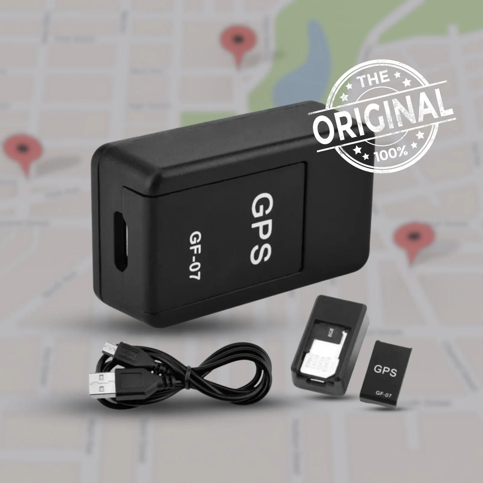 جهاز تعقب GPS صغير متعدد الوظائف