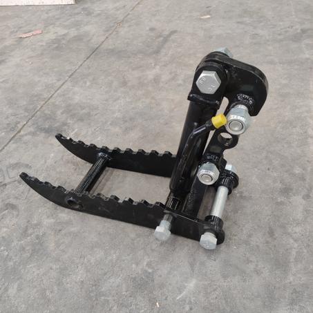 TYPHON Attachments Hydraulic Thumb Clip Attachment for Mini Excavators USA