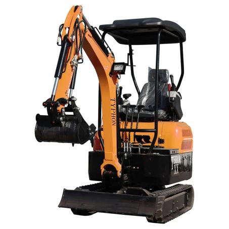2025 4,000 lb TYPHON TERROR XX Mini Excavator – Kubota D902 Diesel Engine | EPA Certified