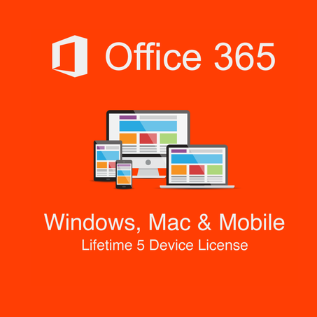 Office 365 Pro Plus | 5 devices | Win/Mac/iOS/Android