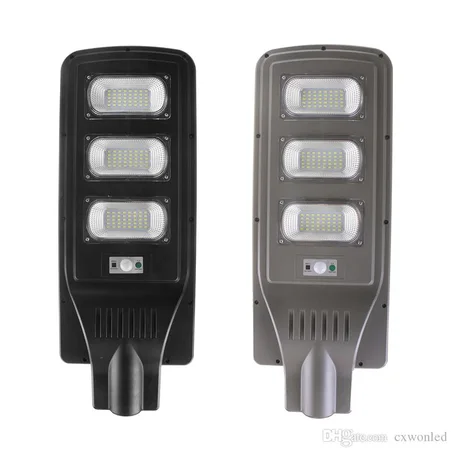 مصباح الشارع بالطاقة الشمسية (100 وات) مع خاصية التحكم الذكي في الإضاءة