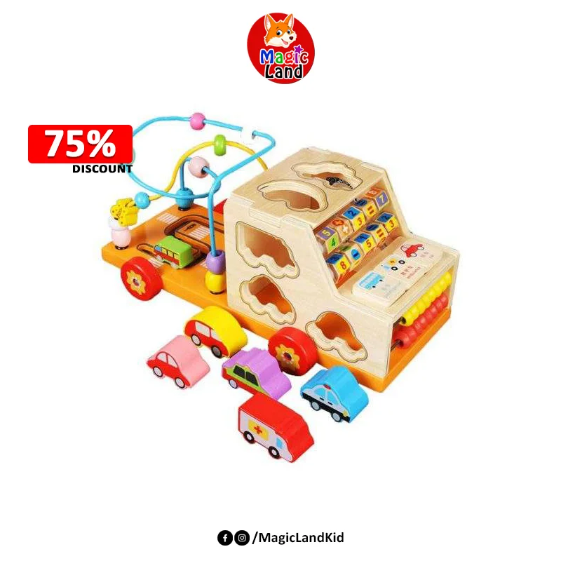 Camion Jouet éducatifs Créatifs Pour Bébés, Jouets éducatifs Pour Enfants Blocs De Construction à Assembler
