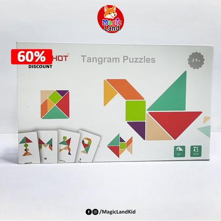 Tangram Puzzle Manchot