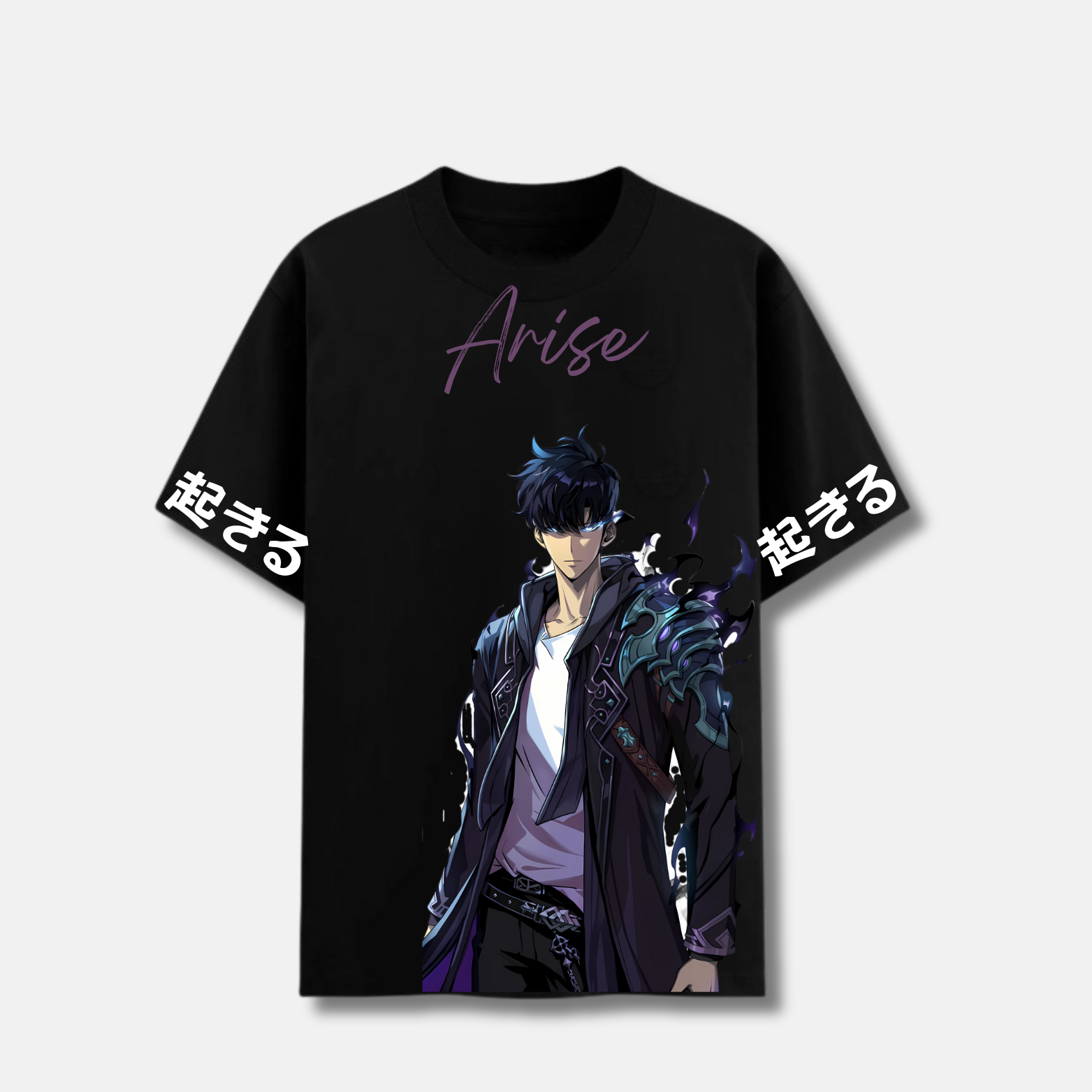 T-shirt - Arise  - Solo Leveling  - Blanc\Noir