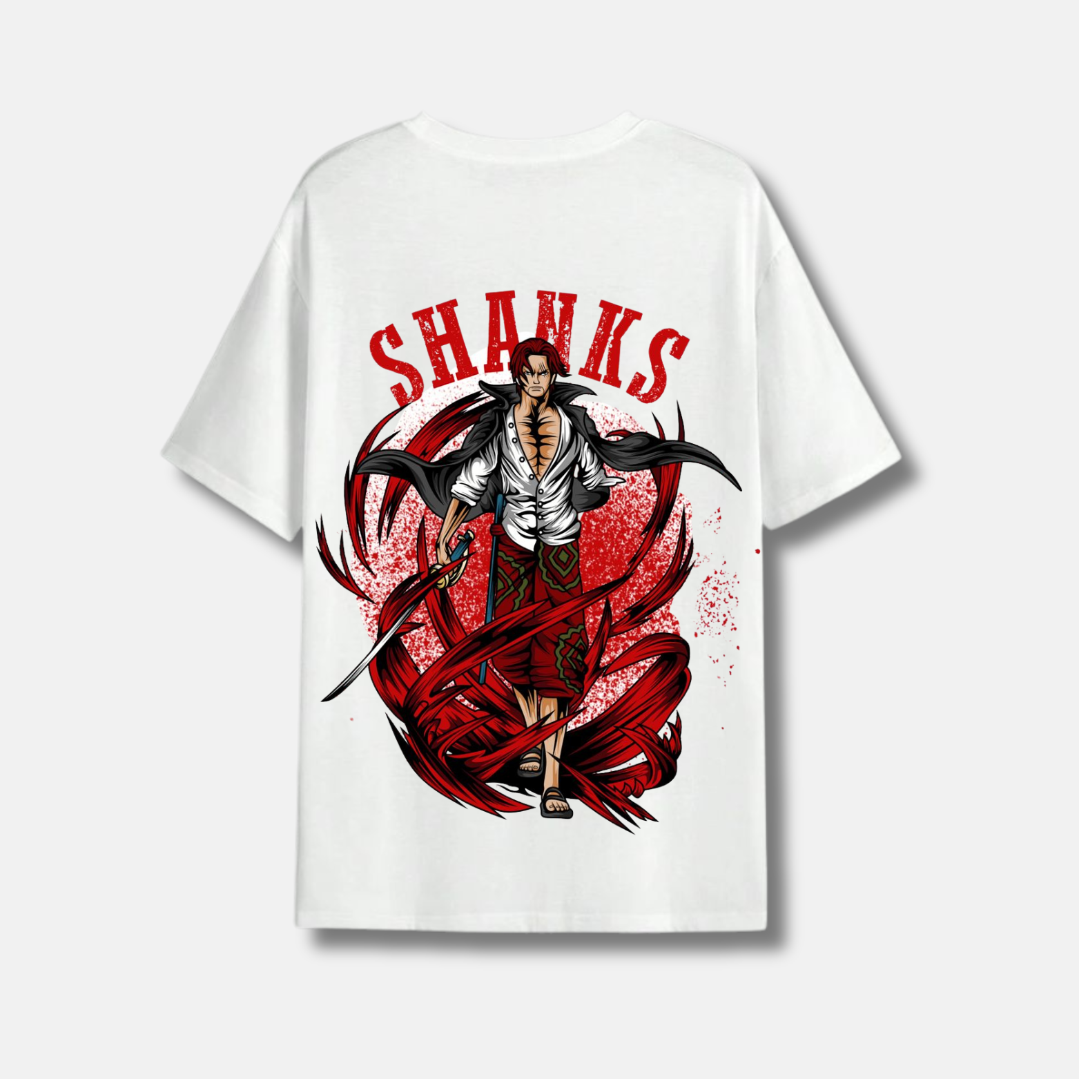 T-shirt - shanks - One piece - Blanc\Noir