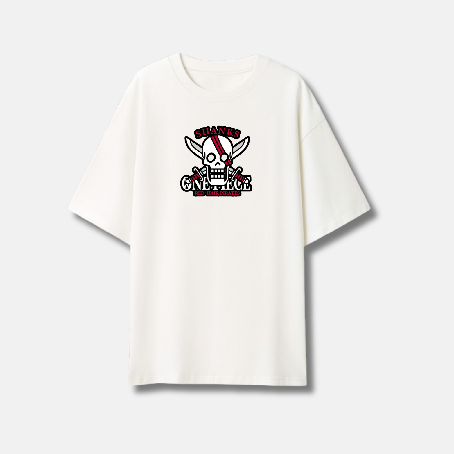 T-shirt - shanks - One piece - Blanc\Noir