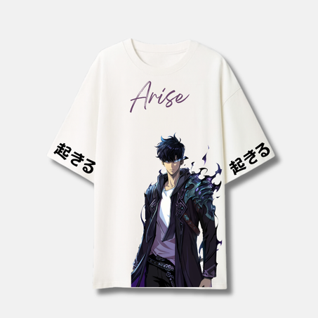 T-shirt - Arise  - Solo Leveling  - Blanc\Noir