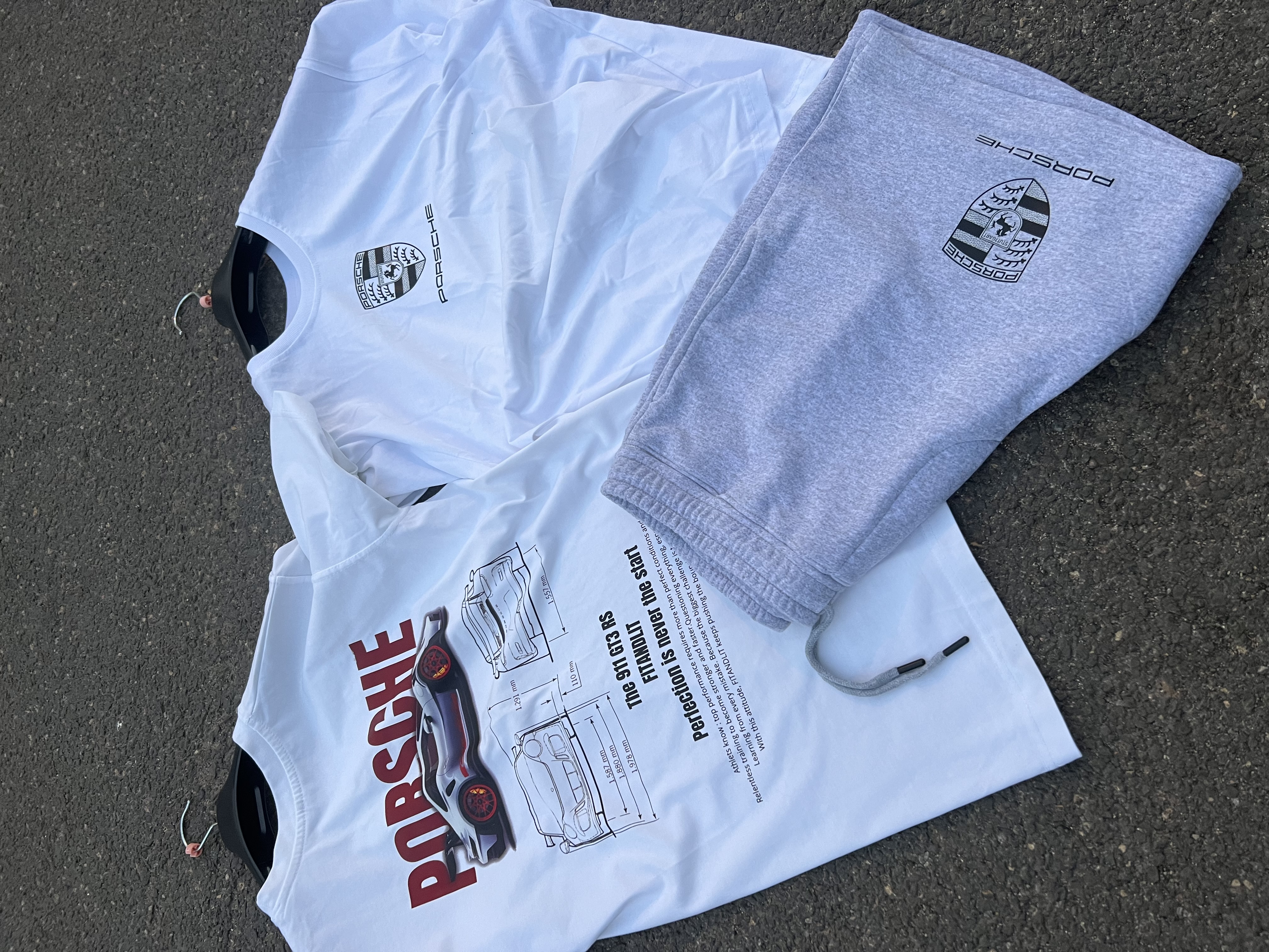 Ensemble Porsche Original — T-shirt + Short