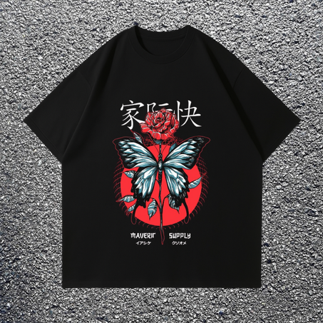 T-SHIRT KAMIKAZE BUTTERFLY