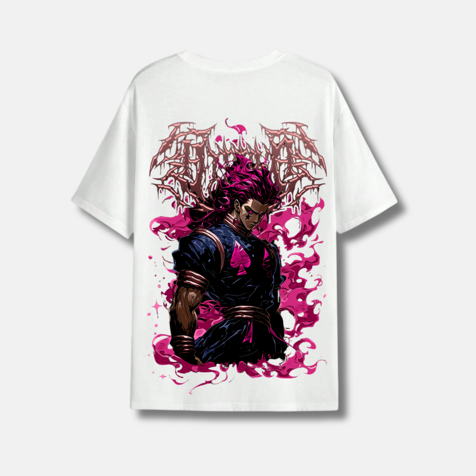 T-shirt - Hisoka  - Hunter x Hunter  - Blanc\Noir