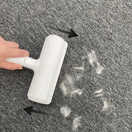 Pet Hair Removal Brush Roller Sticky Hair Cleaner for Easy Cat Dog Hair Remover Convenient for Cleaning