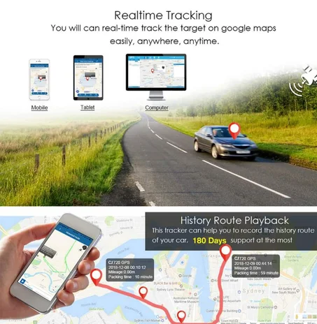 جهاز حماية السيارات والدراجات النارية من السرقة GPS