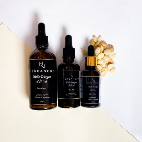 Huile d’Argan Cosmétique – Pressée à Froid, 100 % Pure et Naturelle