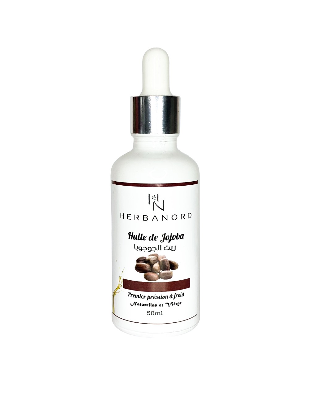 Huile de Jojoba 100% Pure et Naturelle - Pressée à Froid