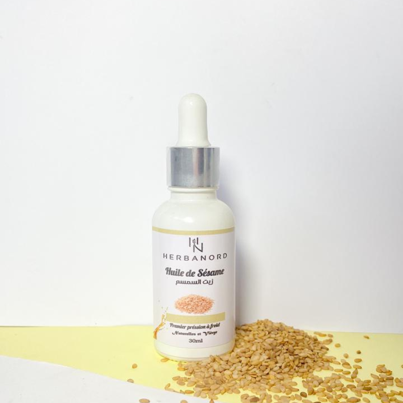 Huile de Sésame Cosmétique - 100% Pure et Pressée à Froid
