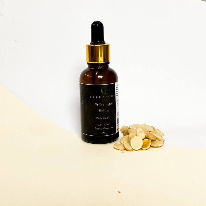 Huile d’Argan Cosmétique  – Pressée à Froid, 100 % Pure et Naturelle