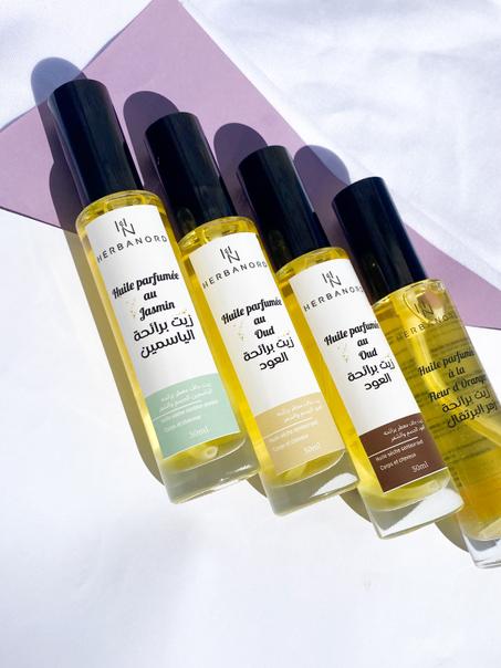 Huile Parfumée Sèche – Cheveux & Corps