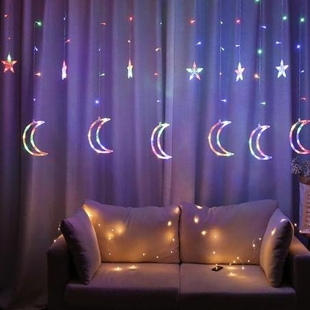 أضواء الستائر الرائعة