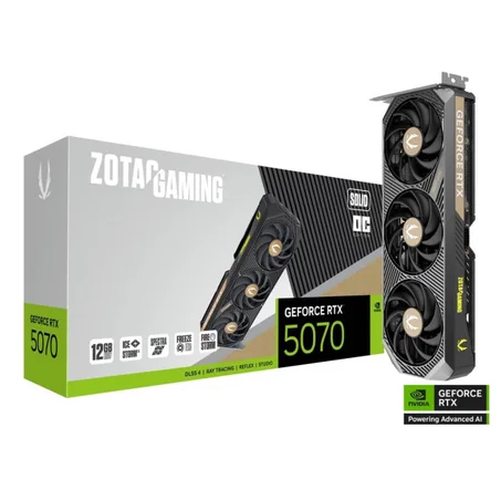 ZOTAC GAMING GeForce RTX 5070 SOLID OC 12GB GDDR7