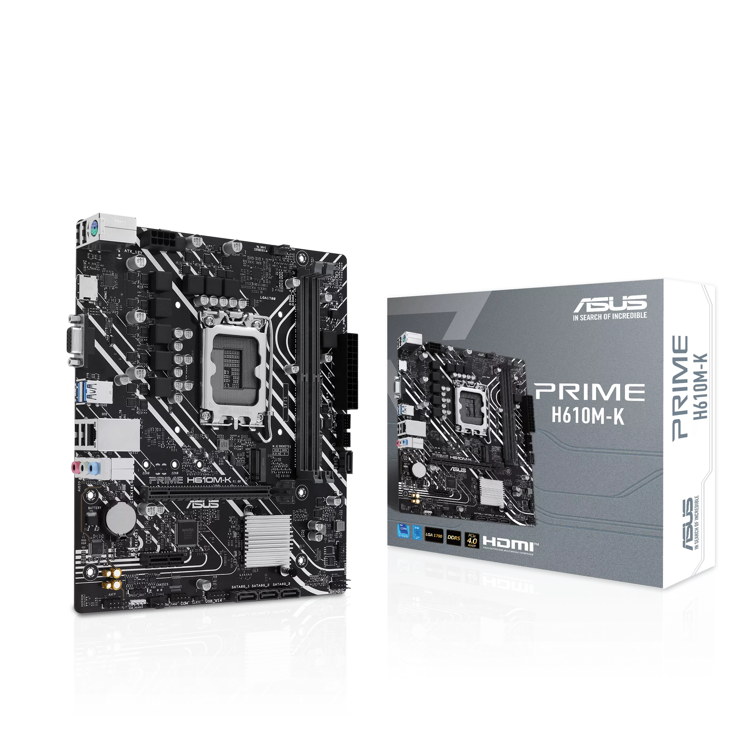 ASUS PRIME H610M-K DDR5
