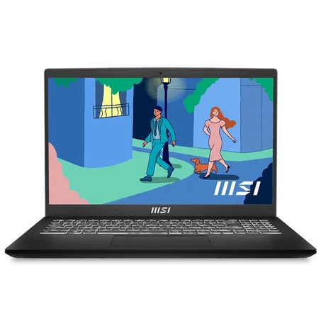 MSI Modern 15 H B13M-237MA Intel i9-13900H/16Go DDR4/512GB SSD/15.6" FHD IPS/Windows11 - Noir Classic