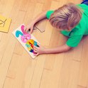 Puzzle en bois pour enfants Voiture