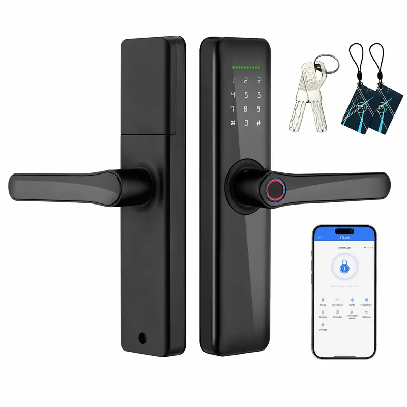 قفل ذكي بمقبض: