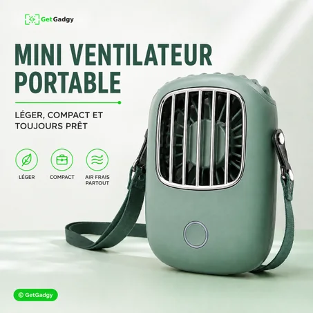 MINI VENTILATEUR PORTABLE