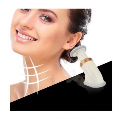 جهاز تقوية وتدليك الذقن بتصميم محمول ومقلل للعناية بالذقن المزدوجة يشد الرقبة والجلد والعضلات للرجال والنساء