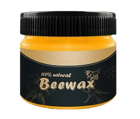 ملمع الأخشاب BeeWax الأصلي حجم كبير