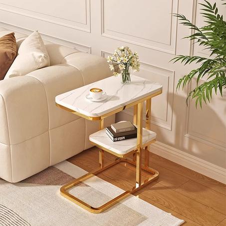 Table d'Appoint de Luxe, idéale pour le salon, le séjour, le bureau, la salle d'attente ou le coin lecture