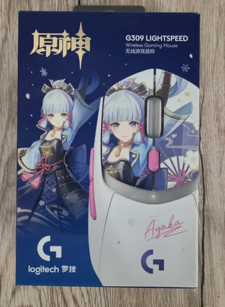 Souris Gaming Sans Fil Logitech G309 LIGHTSPEED Édition Limitée Genshin Impact (Ayaka) – Neuve