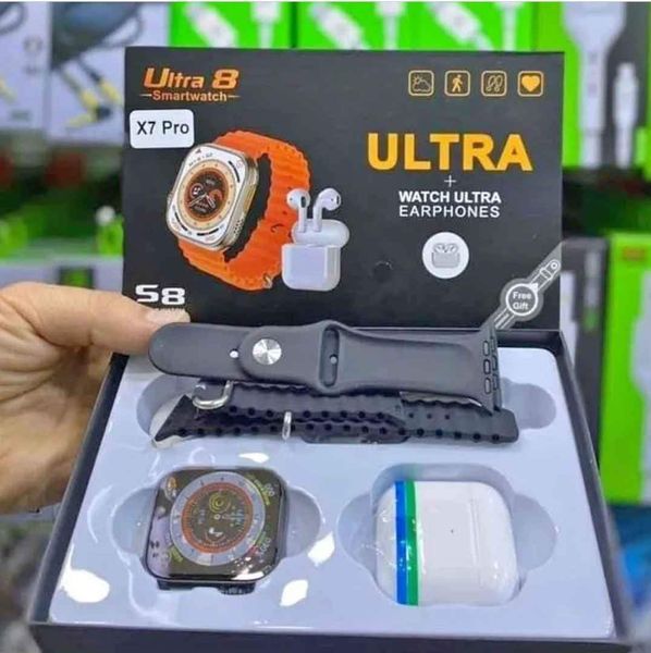 Pack Smart Watch Ultra 8 + AirPods