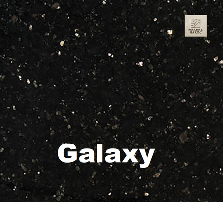 رخام المطبخ (  Noir absolu / Galaxy )