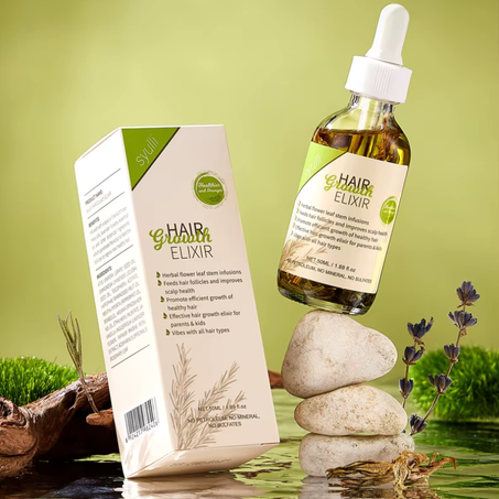 زيت اكسير الطبيعي بتركيبة مركزة – حلك النهائي ضد الفراغات والتساقط