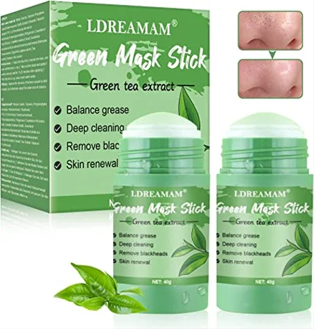 قناع طيني بالشاي الأخضر خصم 35%